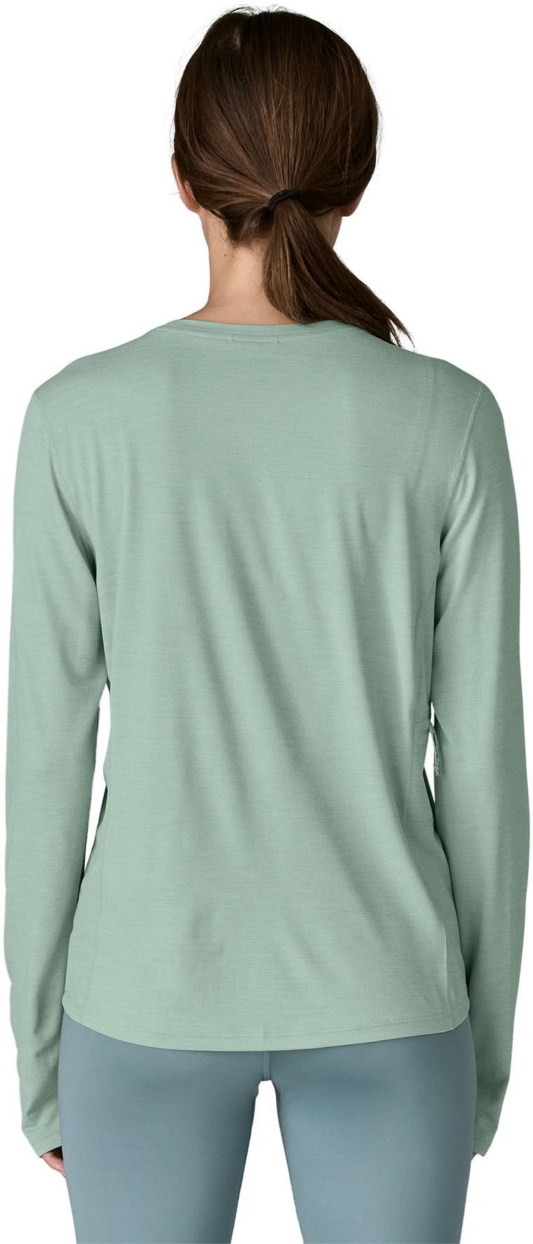 Capilene Cool LS Sun Shirt - Womens - thermal blue / thin ice x-dye 1