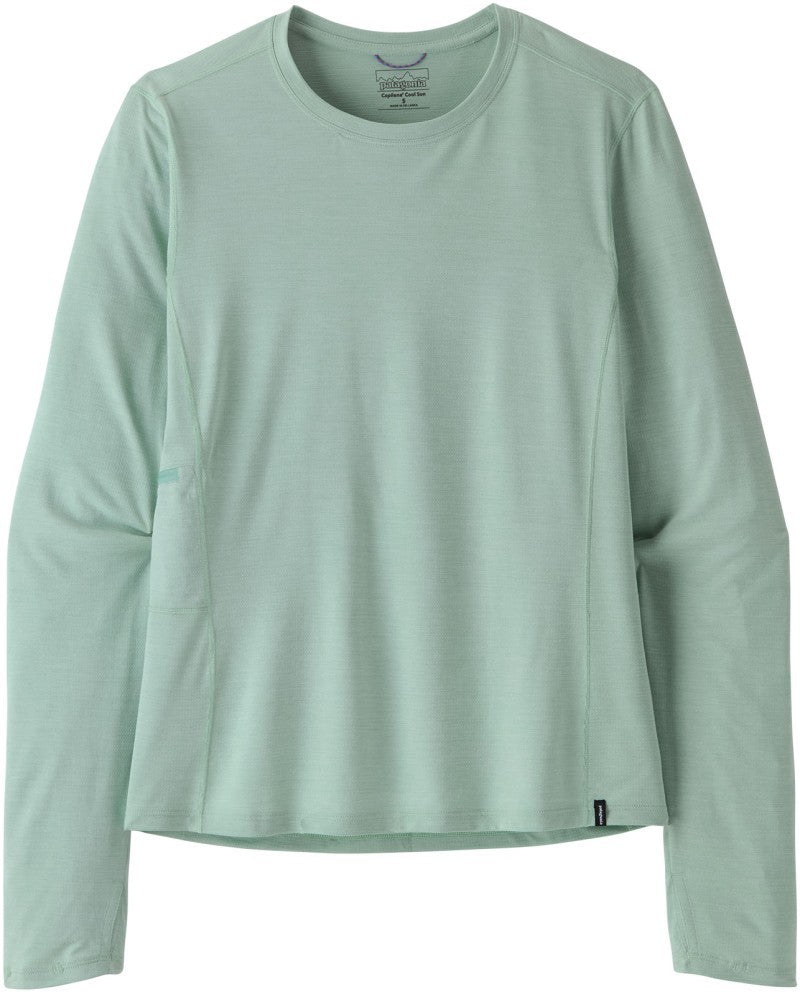 Capilene Cool LS Sun Shirt - Womens - thermal blue / thin ice x-dye 1