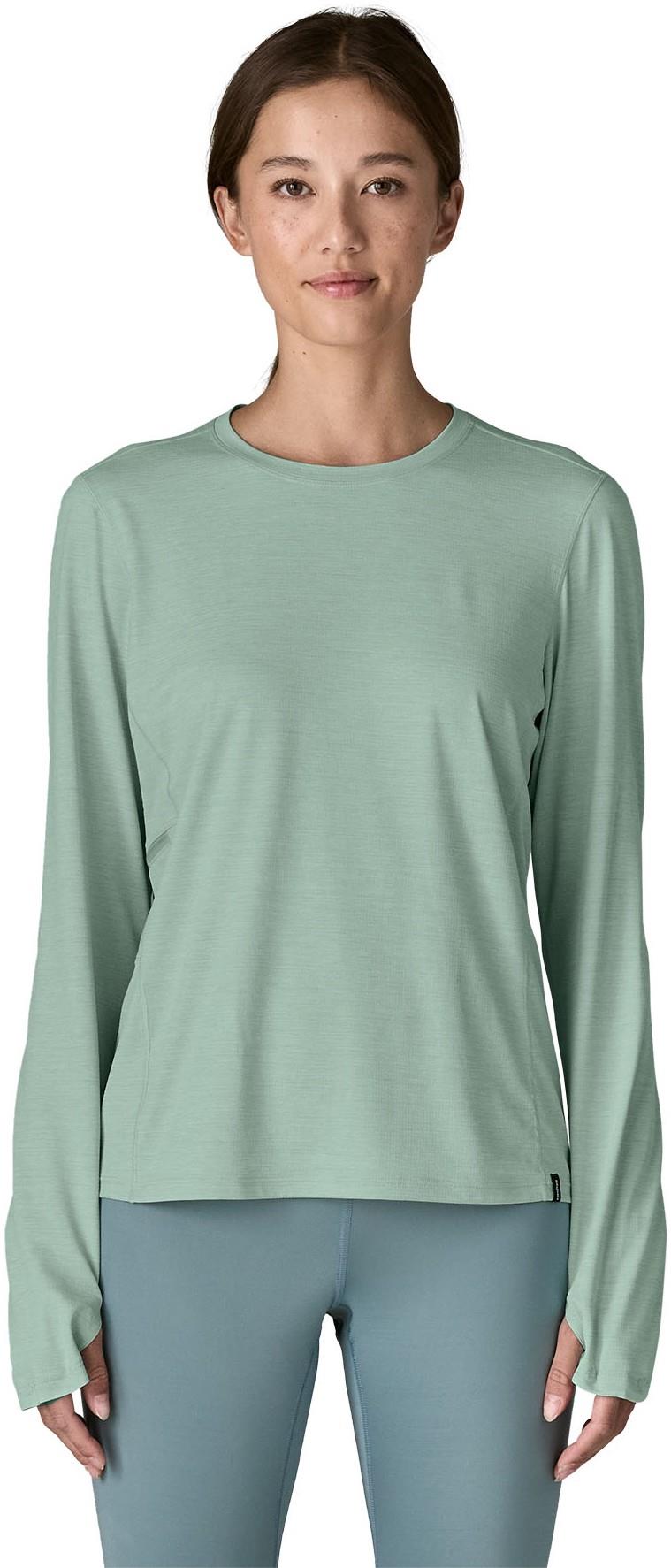 Capilene Cool LS Sun Shirt - Womens - thermal blue / thin ice x-dye 1