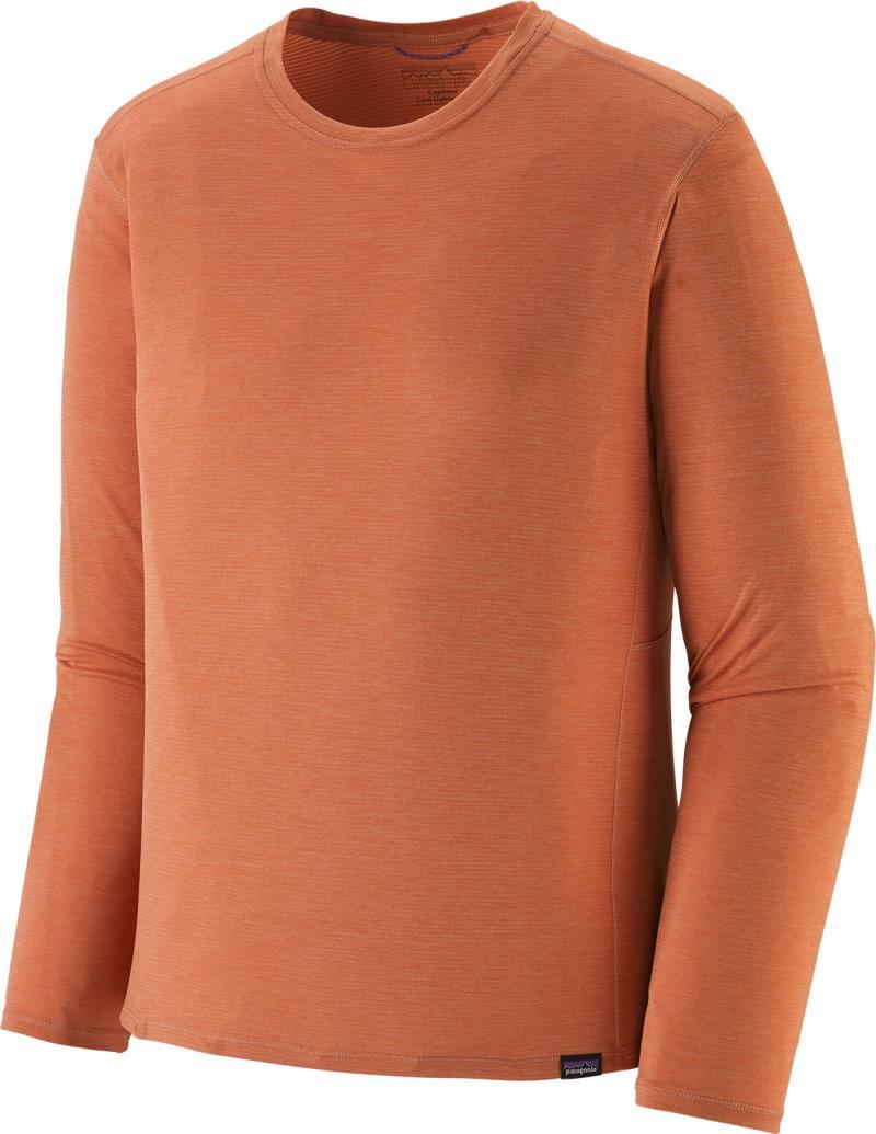Capilene Cool Lightweight LS Shirt - Mens - Sienna Clay / Light Sienna Clay X-Dye 1