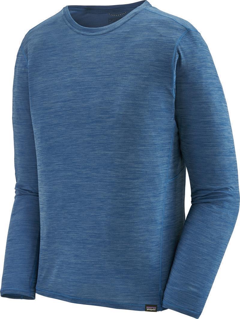 Capilene Cool Lightweight LS Shirt - Mens - Superior Blue - Light Superior Blue X-Dye 1