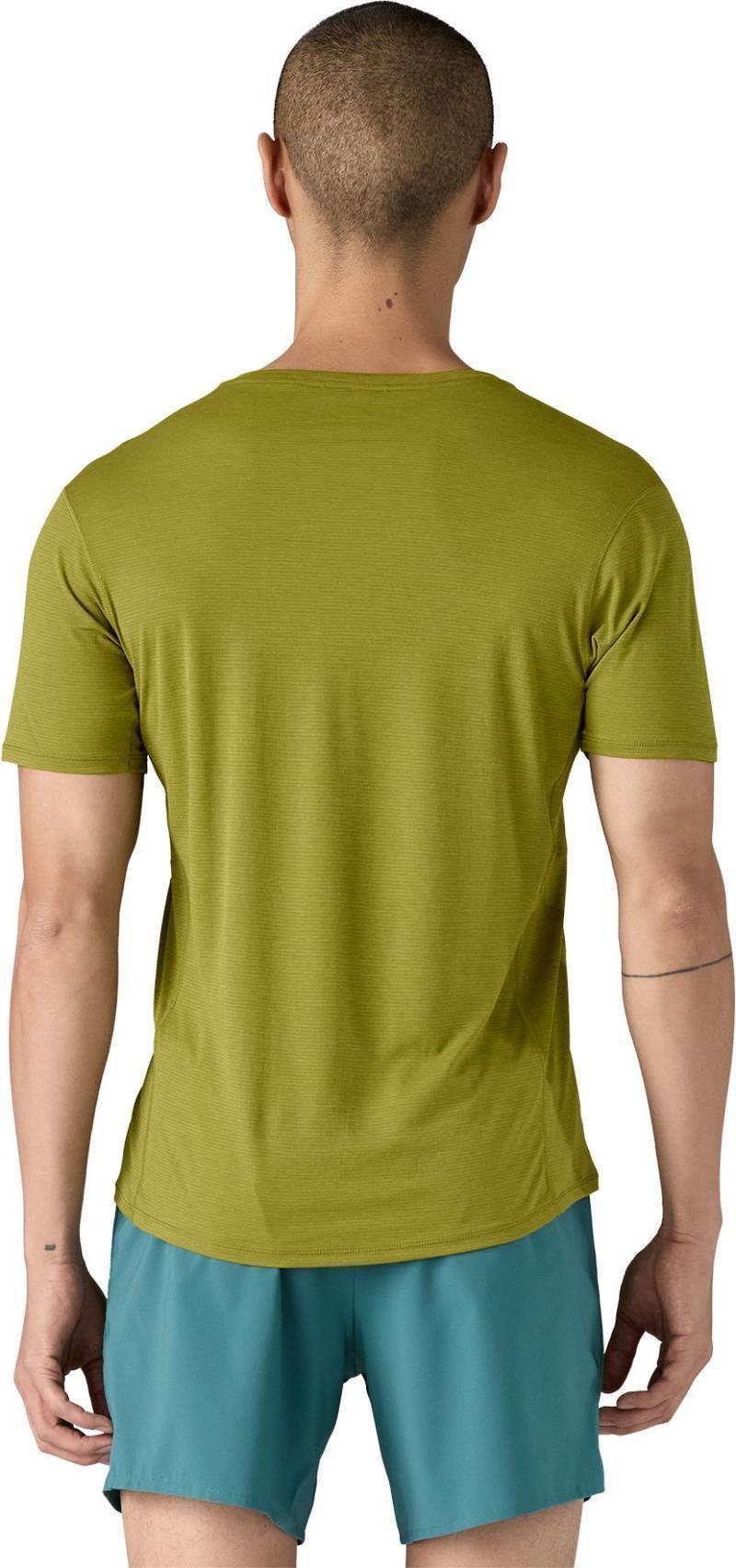 Capilene Cool Lightweight SS Shirt - Mens - graze green - light graze green x-dye 1