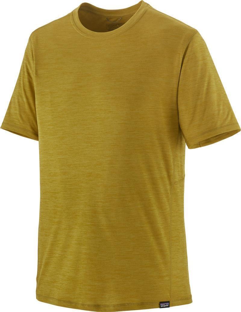 Capilene Cool Lightweight SS Shirt - Mens - textile green - light textile green x-dye 1