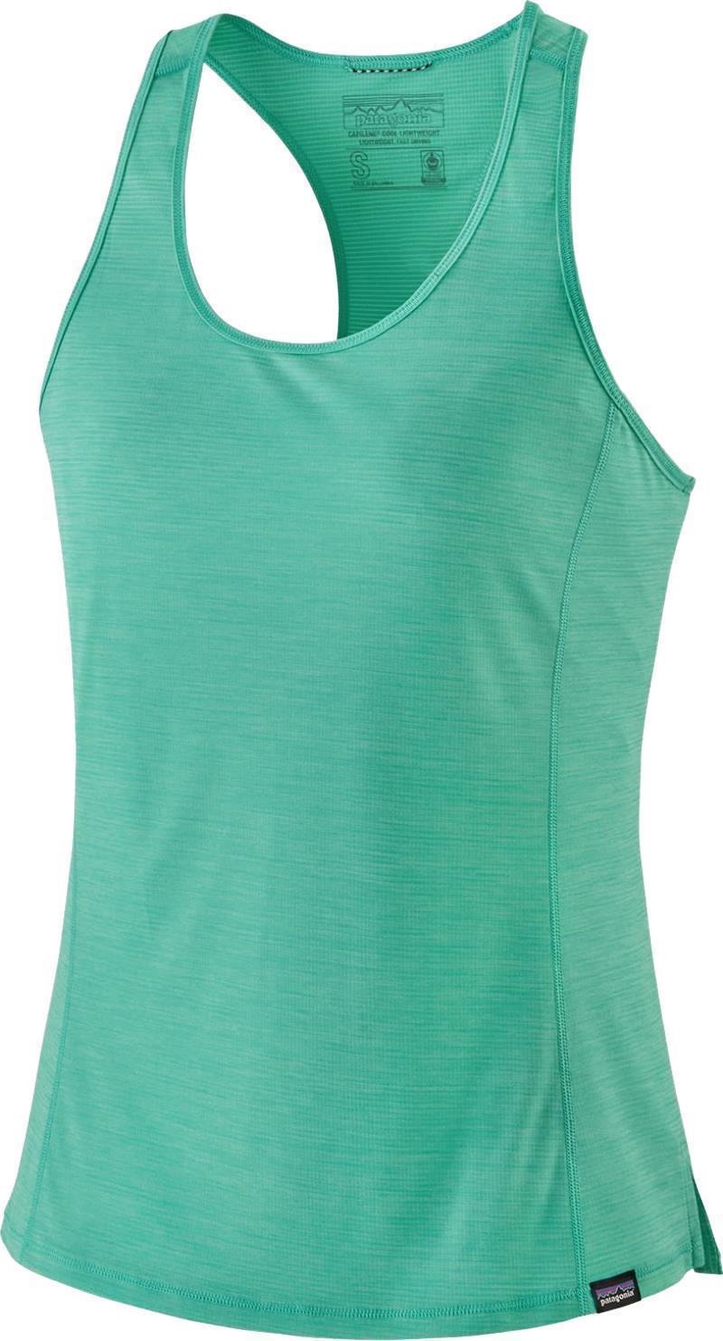 Capilene Cool Lightweight Tank - Womens - fresh teal - light fresh teal x-dye 1
