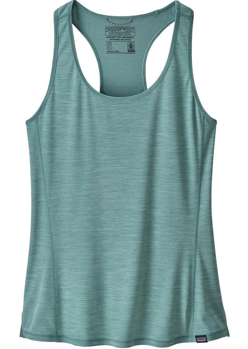 Capilene Cool Lightweight Tank - Womens - tasmanian teal 1
