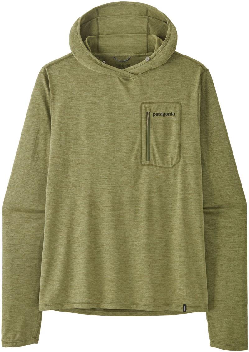 Capilene Cool Sun Hoody - Fitz Roy Trout - Mens - caper green / buckhorn green x-dye 1