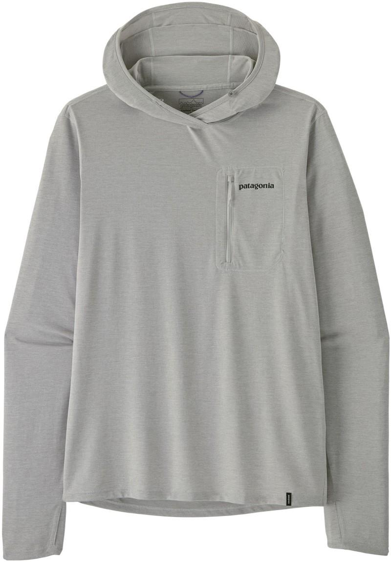 Capilene Cool Sun Hoody - Fitz Roy Trout - Mens - crisp grey / salt grey x-dye 1