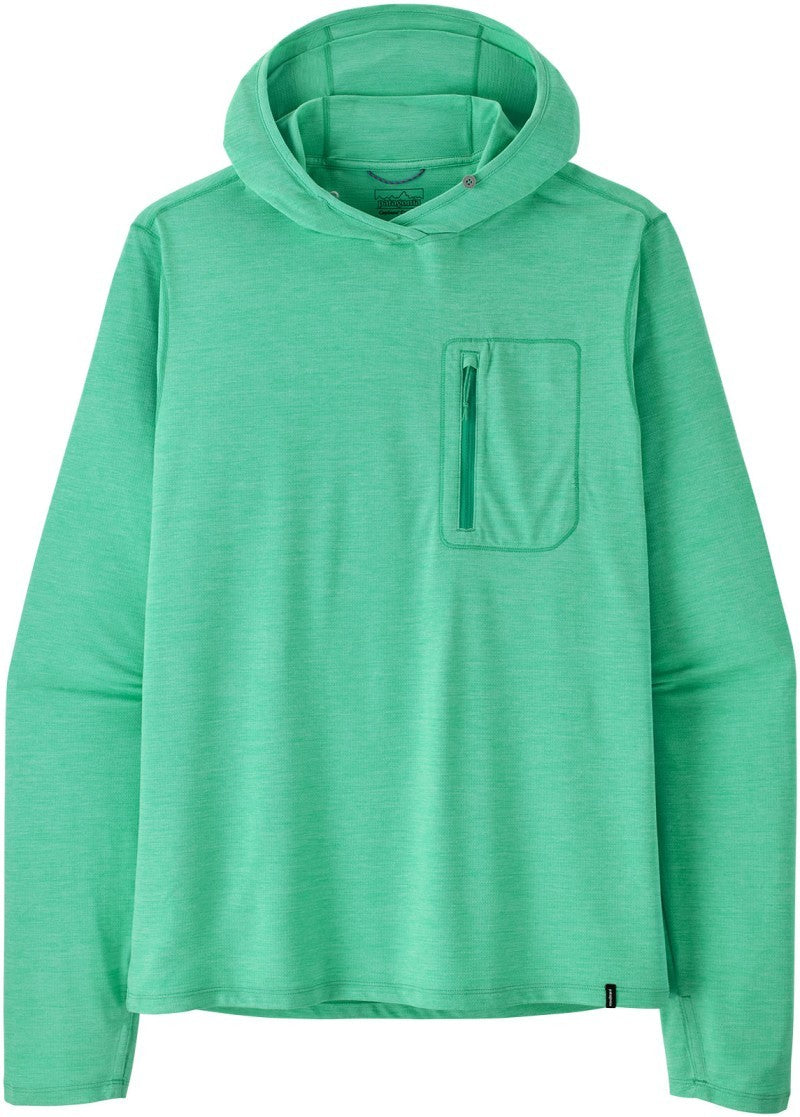 Capilene Cool Sun Hoody - Mens - aqua stone / early teal x-dye 1