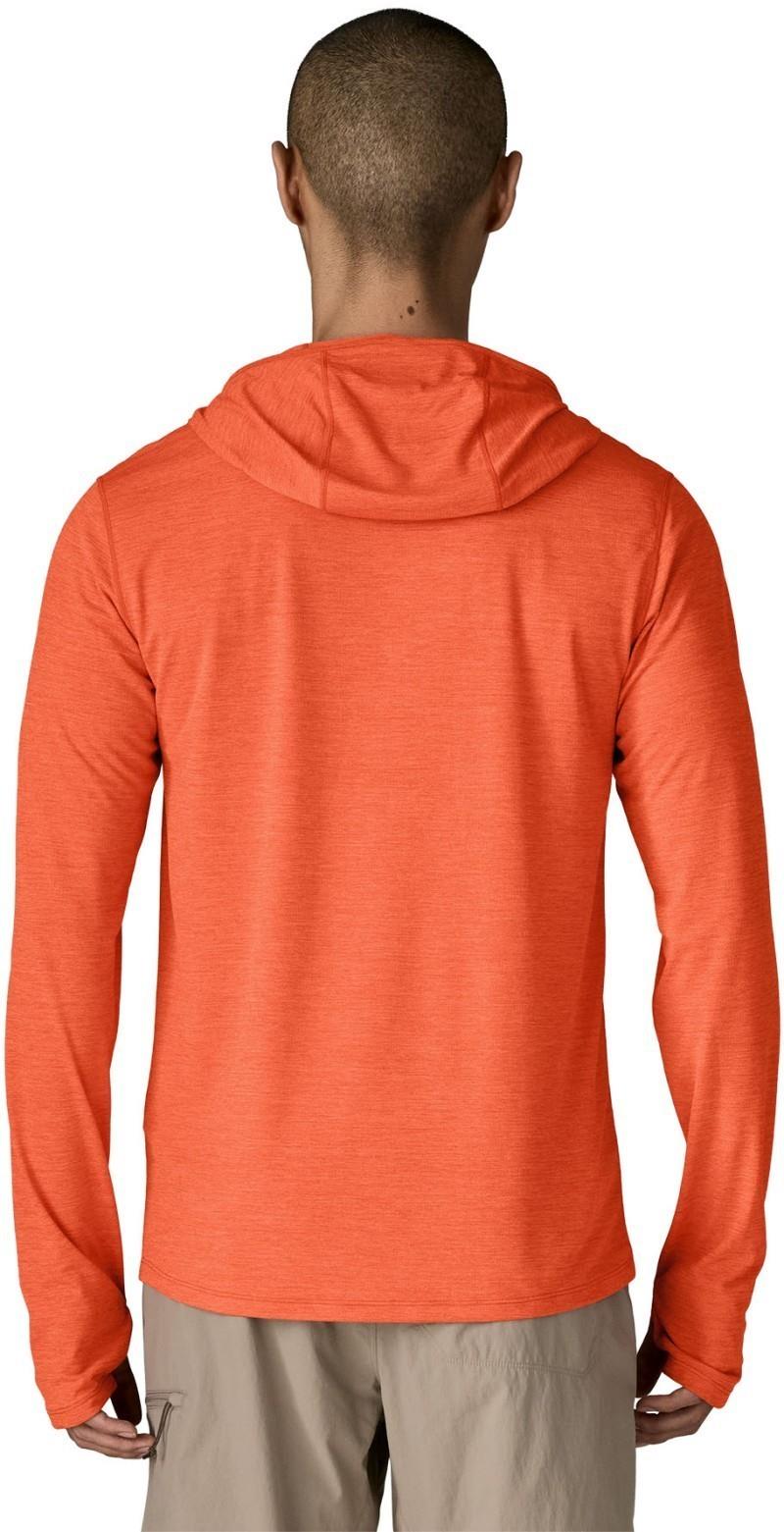Capilene Cool Sun Hoody - Mens - coal orange / light coal orange x-dye 1