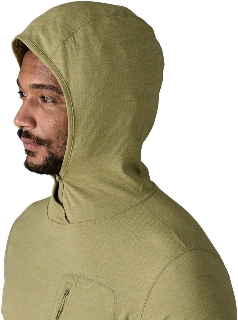 Capilene Cool Sun Hoody - Mens - gumtree green / light gumtree green x-dye 1