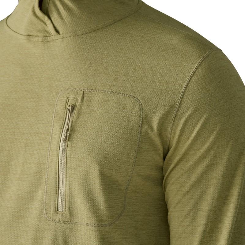 Capilene Cool Sun Hoody - Mens - gumtree green / light gumtree green x-dye 1