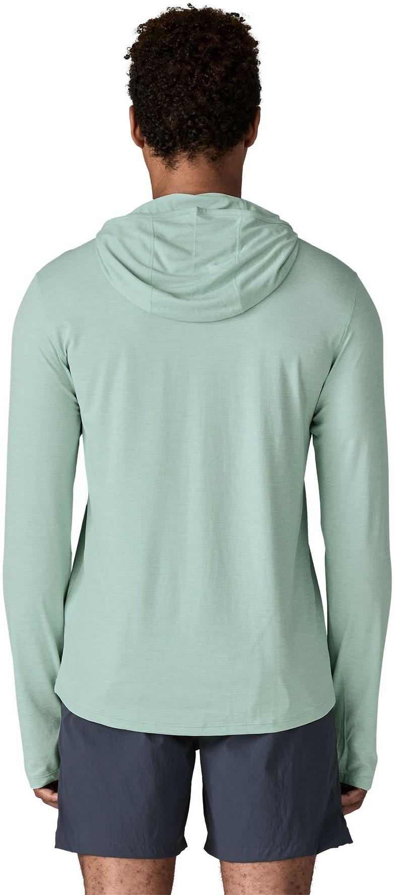 Capilene Cool Sun Hoody - Mens - thermal blue / thin ice x-dye 1