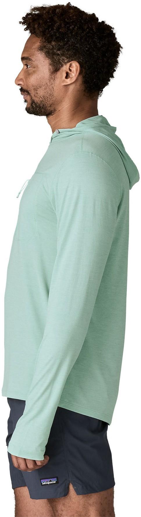 Capilene Cool Sun Hoody - Mens - thermal blue / thin ice x-dye 1