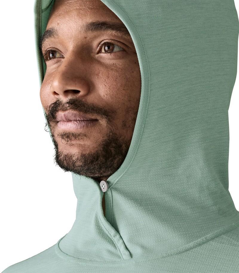 Capilene Cool Sun Hoody - Mens - thermal blue / thin ice x-dye 1