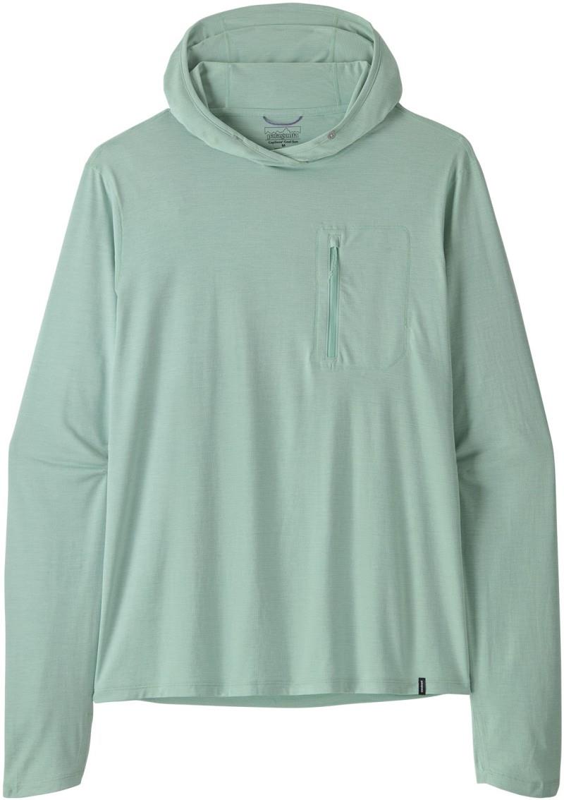 Capilene Cool Sun Hoody - Mens - thermal blue / thin ice x-dye 1