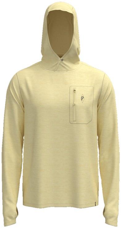 Capilene Cool Sun Hoody - Water People Mark - Mens - resin yellow / dark resin yellow x-dye 1