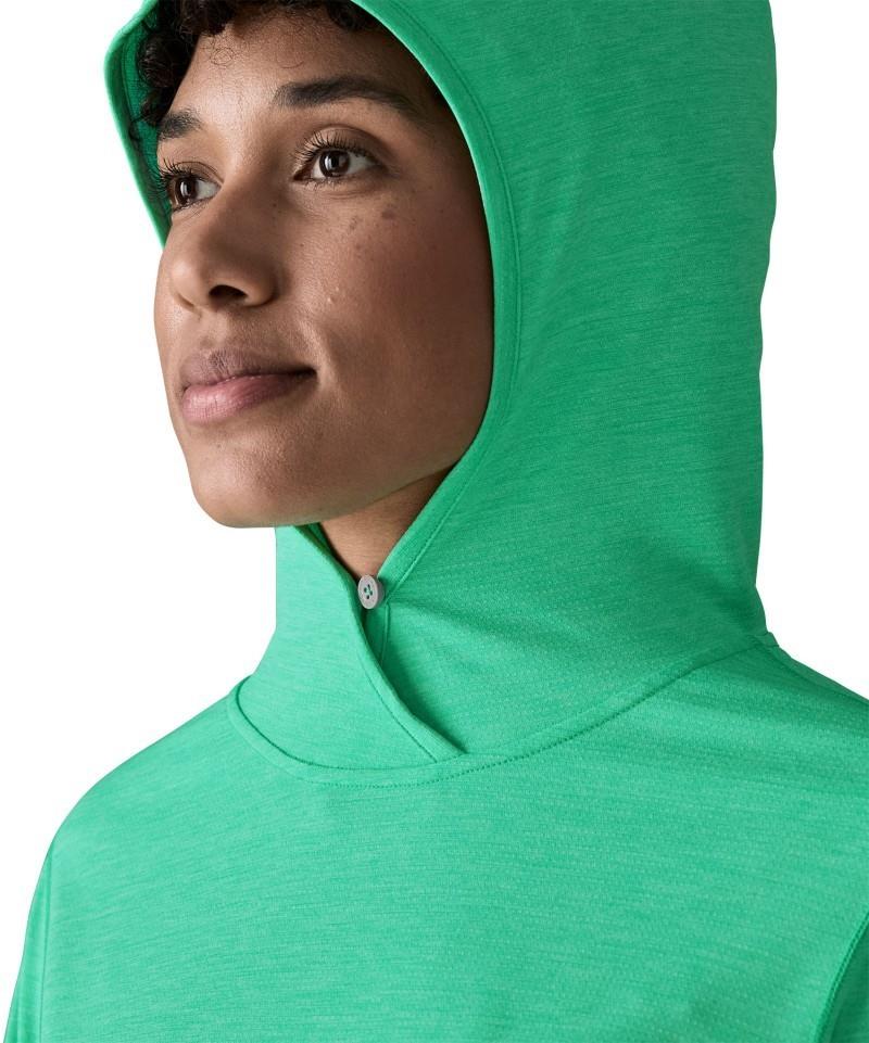 Capilene Cool Sun Hoody - Womens - aqua stone / early teal x-dye 1
