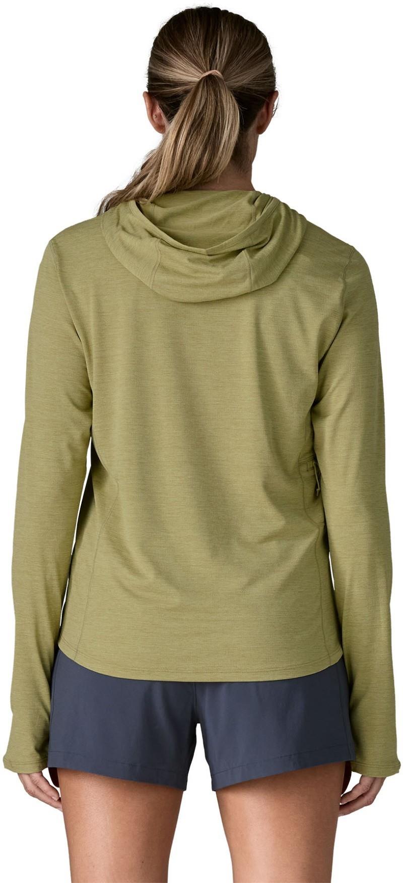 Capilene Cool Sun Hoody - Womens - gumtree green / light gumtree green x-dye 1