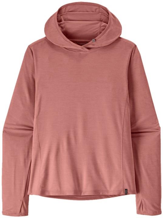 Capilene Cool Sun Hoody - Womens - pink ground / light pink ground x-dye 1