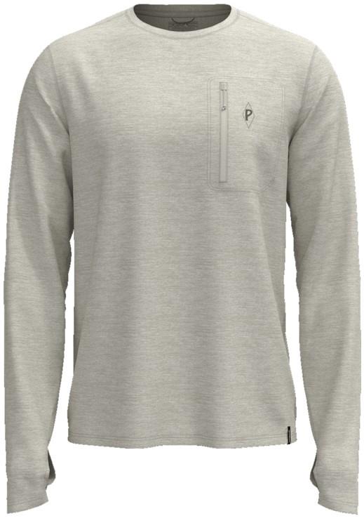 Capilene Cool Sun LS Shirt - Water People Mark - Mens - dyno white / white x-dye 1