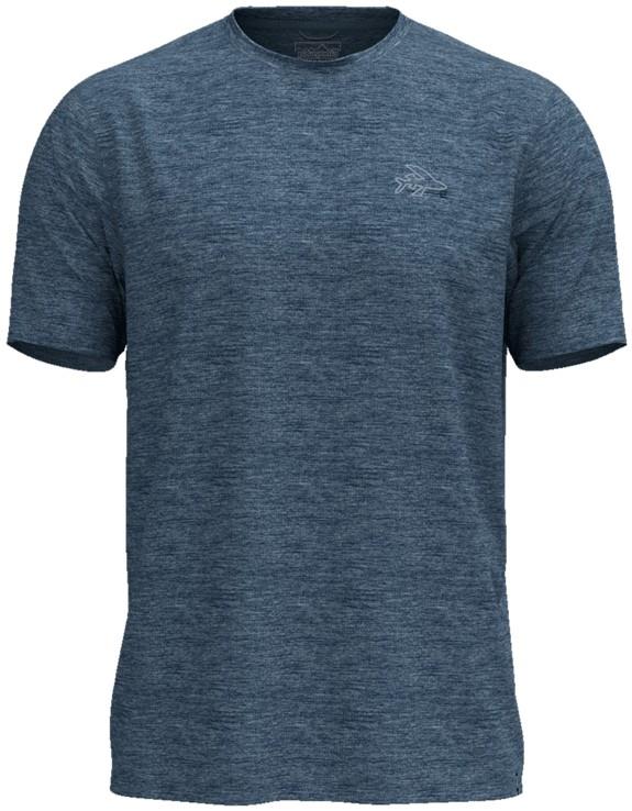 Capilene Cool Sun SS Shirt - Flying Fish - Mens - freshwater blue / light freshwater blue x-dye 1