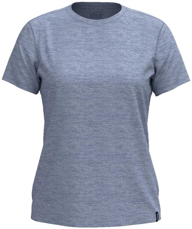 Capilene Cool Sun SS Shirt - Womens - ghost blue / light ghost blue x-dye 1