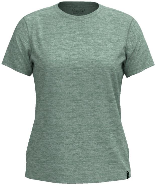 Capilene Cool Sun SS Shirt - Womens - mixed green / light mixed green x-dye 1
