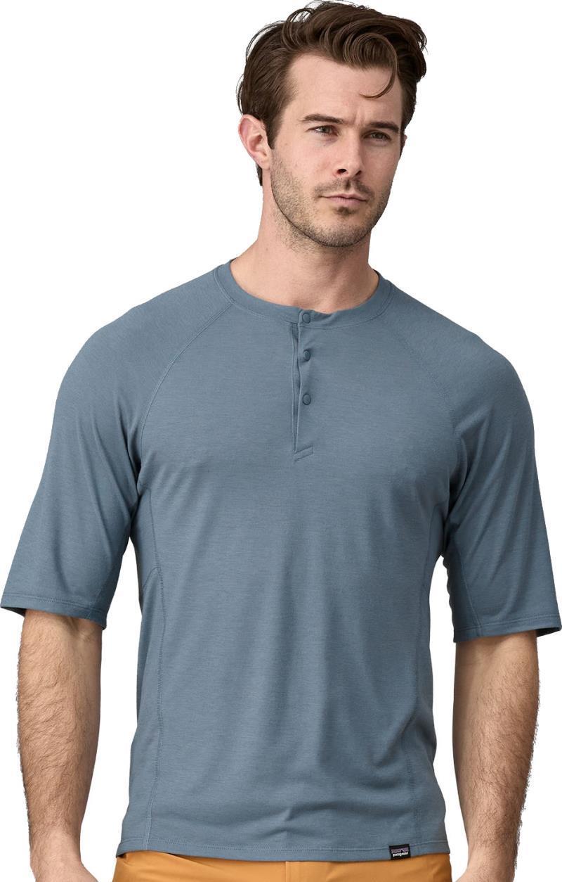 Capilene Cool Trail Bike Henley - Mens - Utility Blue 2