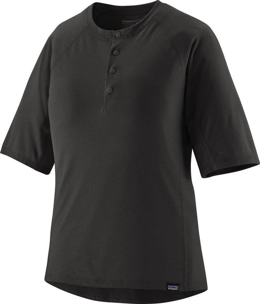 Capilene Cool Trail Bike Henley - Womens - Black 1