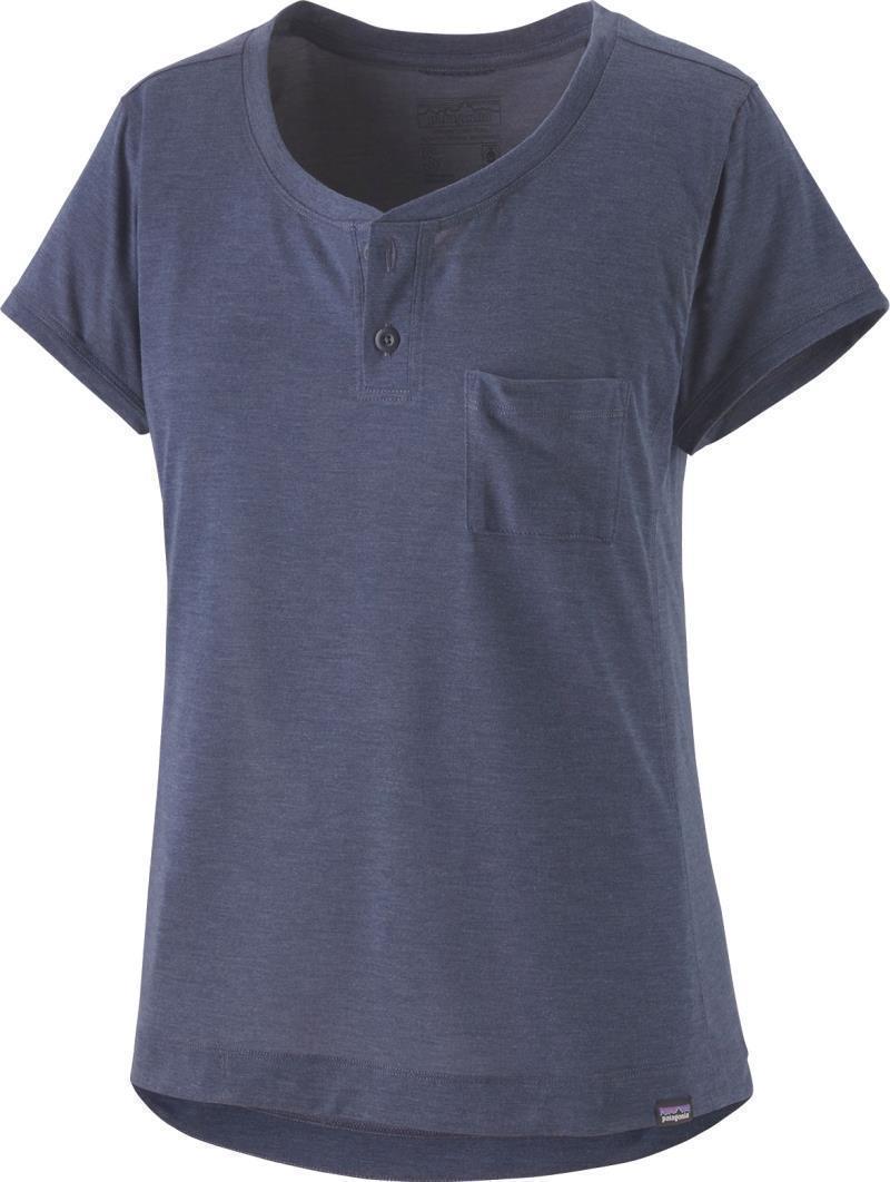 Capilene Cool Trail Bike Henley - Womens - classic navy 1