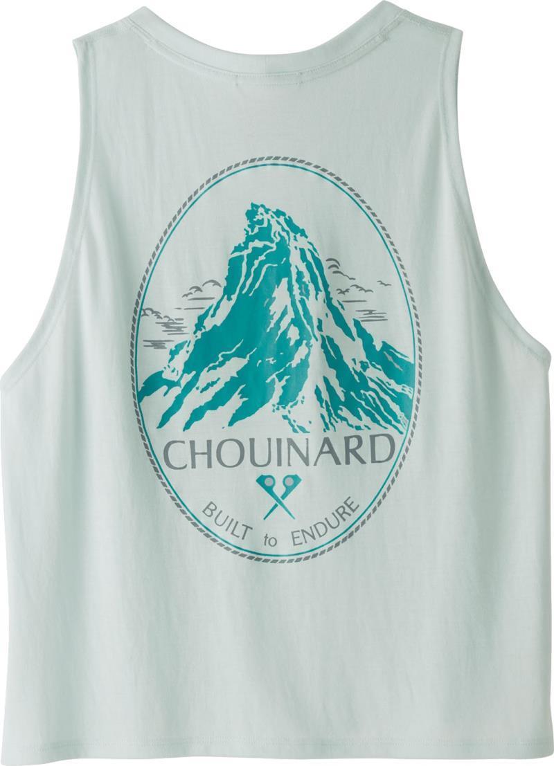 Capilene Cool Trail Cropped Tank - Womens - Chouinard Crest / Wispy Green 2