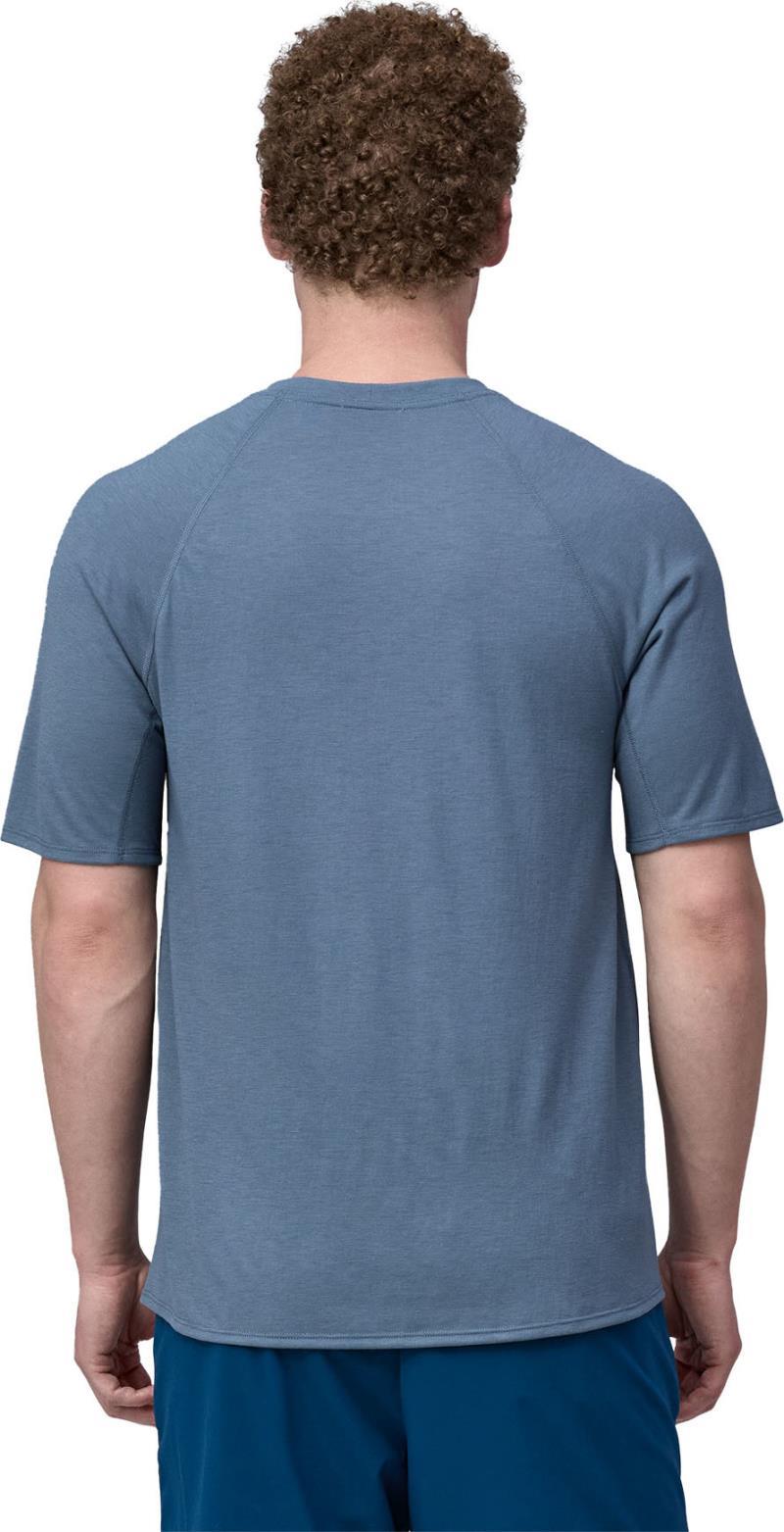 Capilene Cool Trail Graphic Shirt - Mens - Forge Mark Crest / Utility Blue 3