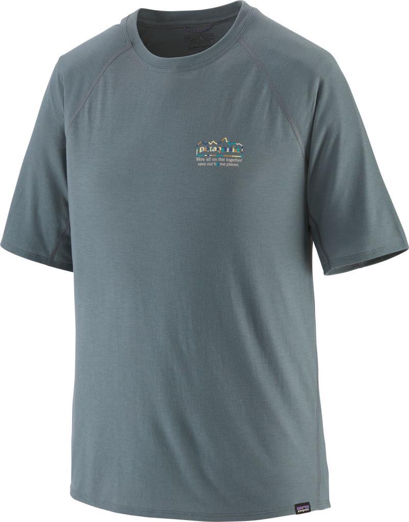 Capilene Cool Trail Graphic Shirt - Mens - Unity Fitz / Nouveau Green 1