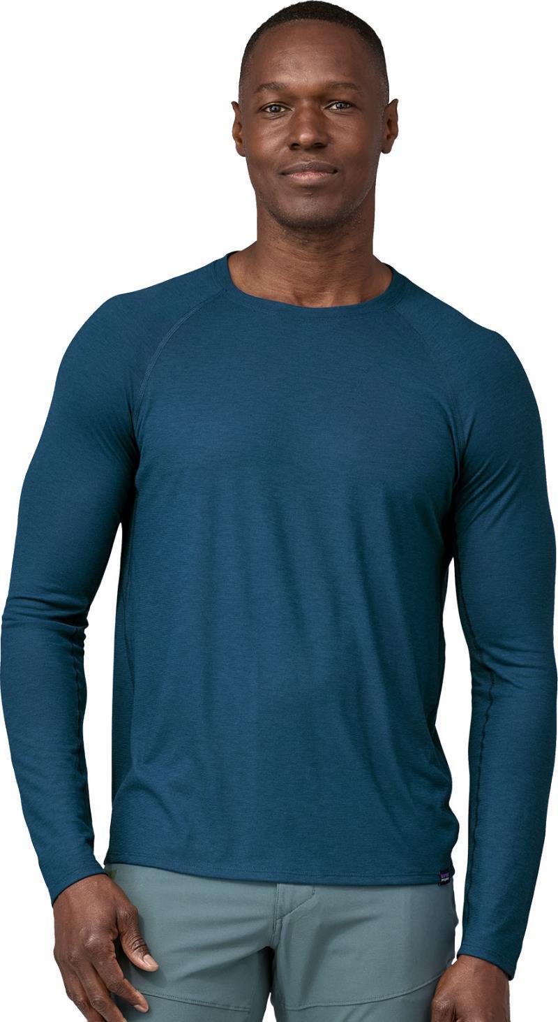 Capilene Cool Trail LS Shirt - Mens - Lagom Blue 2