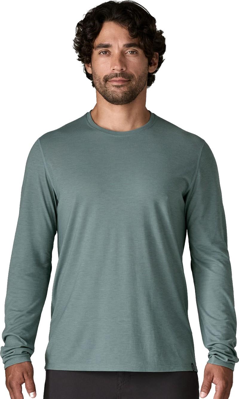 Capilene Cool Trail LS Shirt - Mens - blue sage 1
