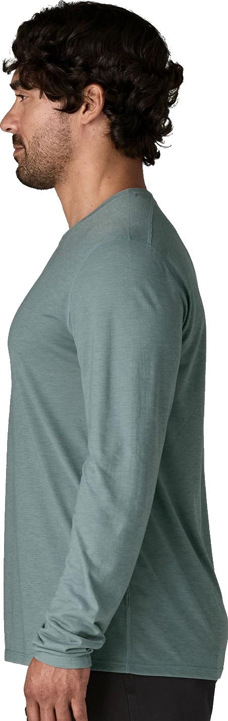Capilene Cool Trail LS Shirt - Mens - blue sage 1
