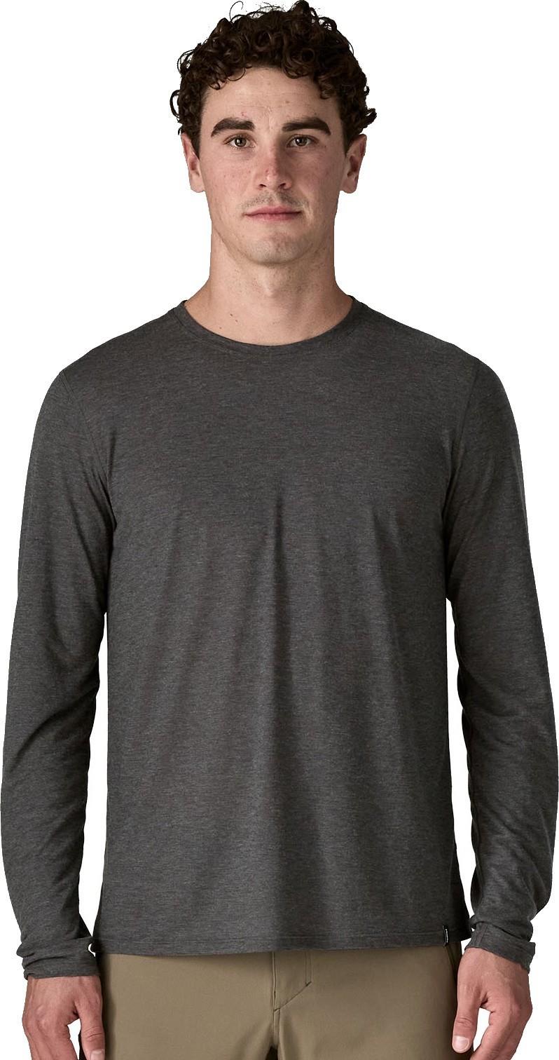 Capilene Cool Trail LS Shirt - Mens - ink black 1