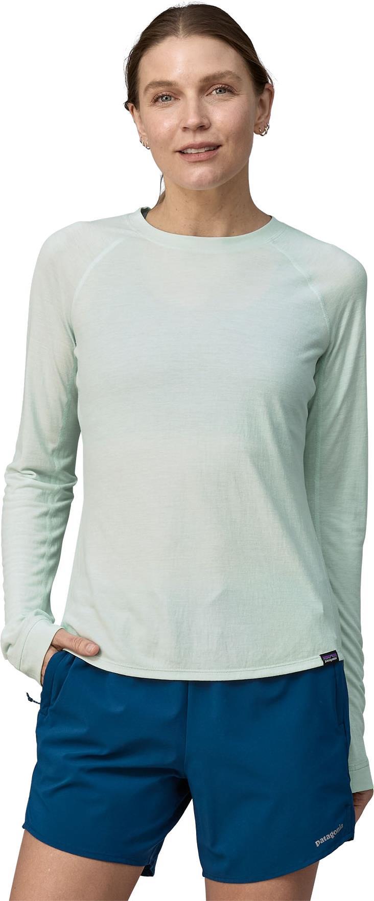 Capilene Cool Trail LS Shirt - Womens - Wispy Green 2