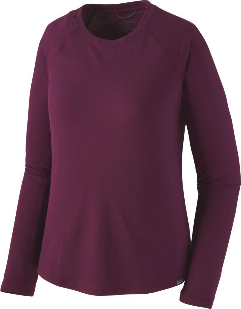 Capilene Cool Trail LS Shirt - Womens - night plum 1
