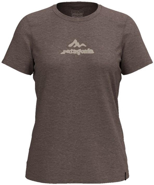 Capilene Cool Trail SS Shirt - Mountain Movement - Womens - crimini taupe 1