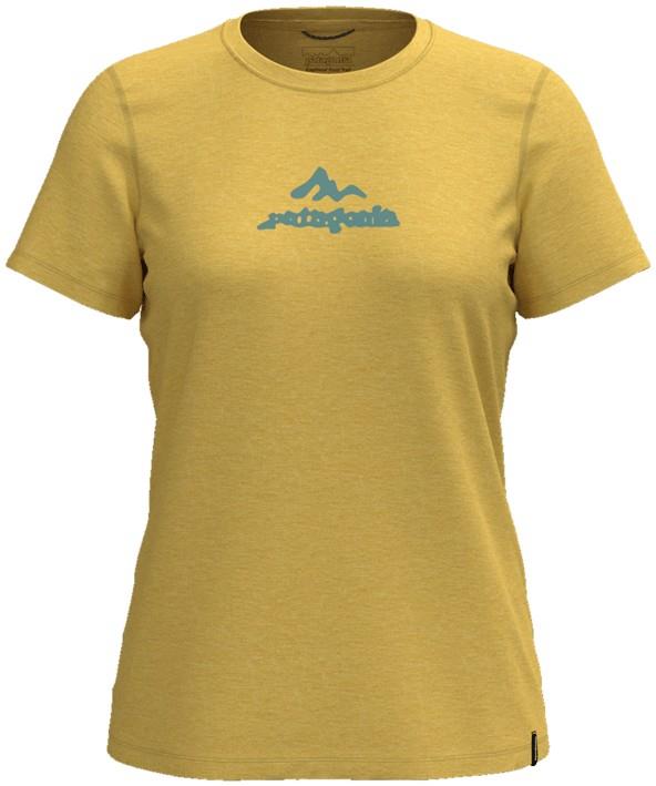Capilene Cool Trail SS Shirt - Mountain Movement - Womens - surfboard yellow 1