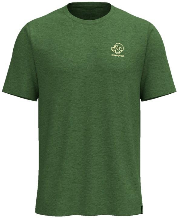 Capilene Cool Trail SS Shirt - Relax Rocks - Mens - sorrel green 1