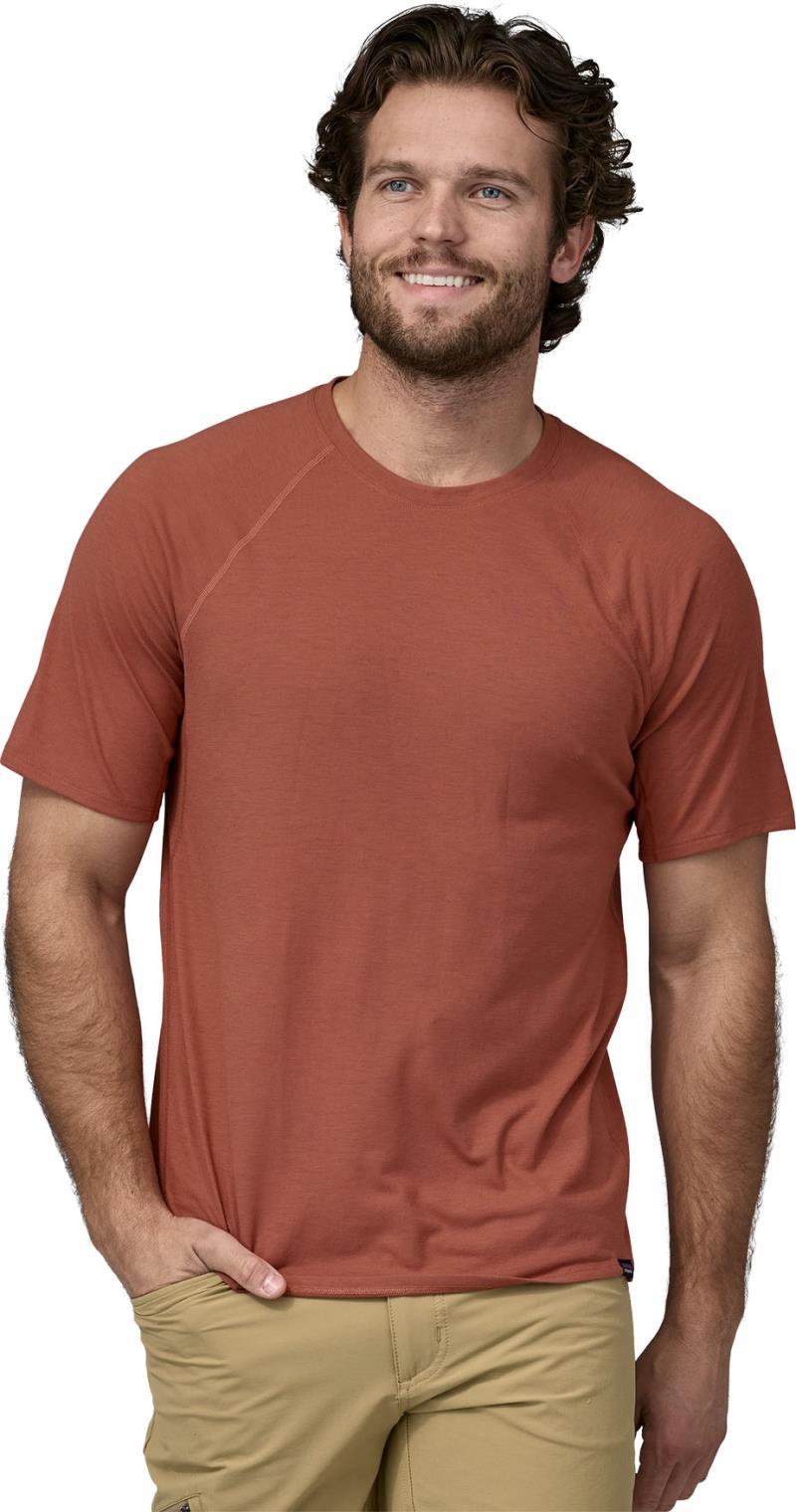 Capilene Cool Trail Shirt - Mens - Burl Red 2