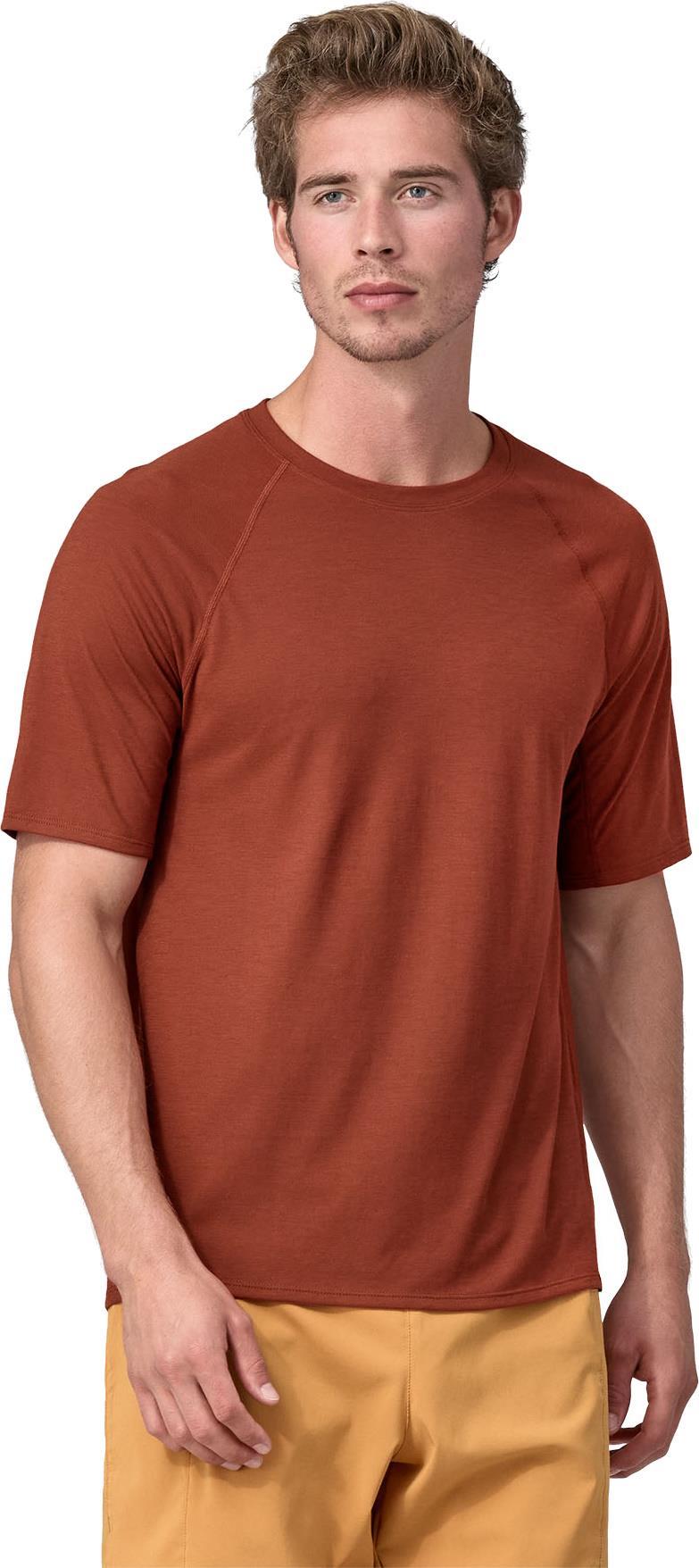 Capilene Cool Trail Shirt - Mens - Mangrove Red 2