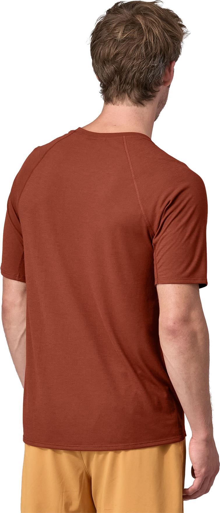 Capilene Cool Trail Shirt - Mens - Mangrove Red 3