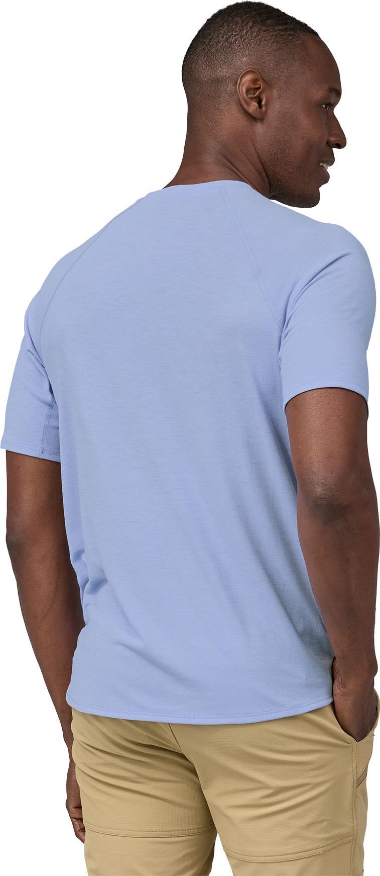 Capilene Cool Trail Shirt - Mens - Pale Periwinkle 3