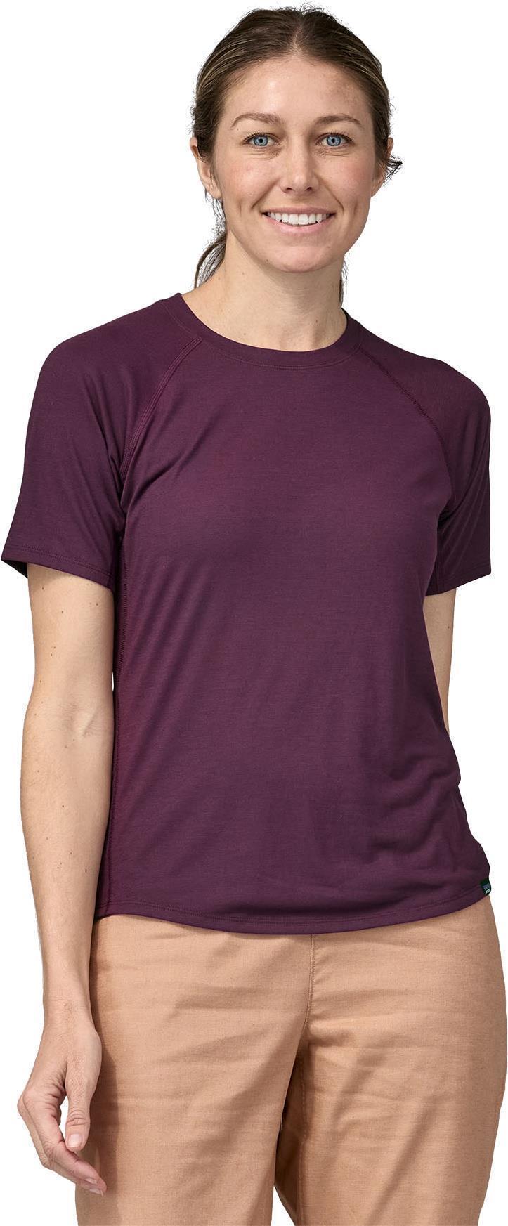 Capilene Cool Trail Shirt - Womens - Night Plum 2