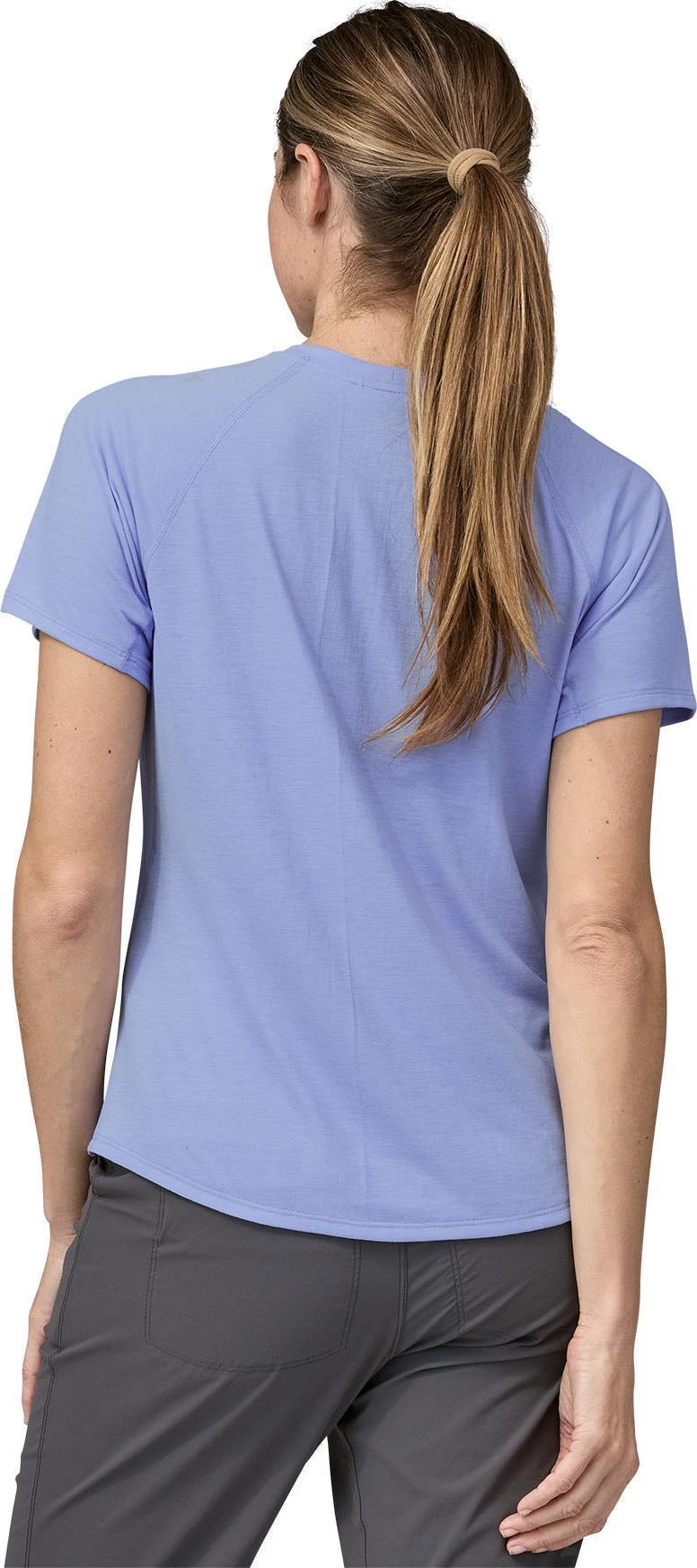 Capilene Cool Trail Shirt - Womens - Pale Periwinkle 3