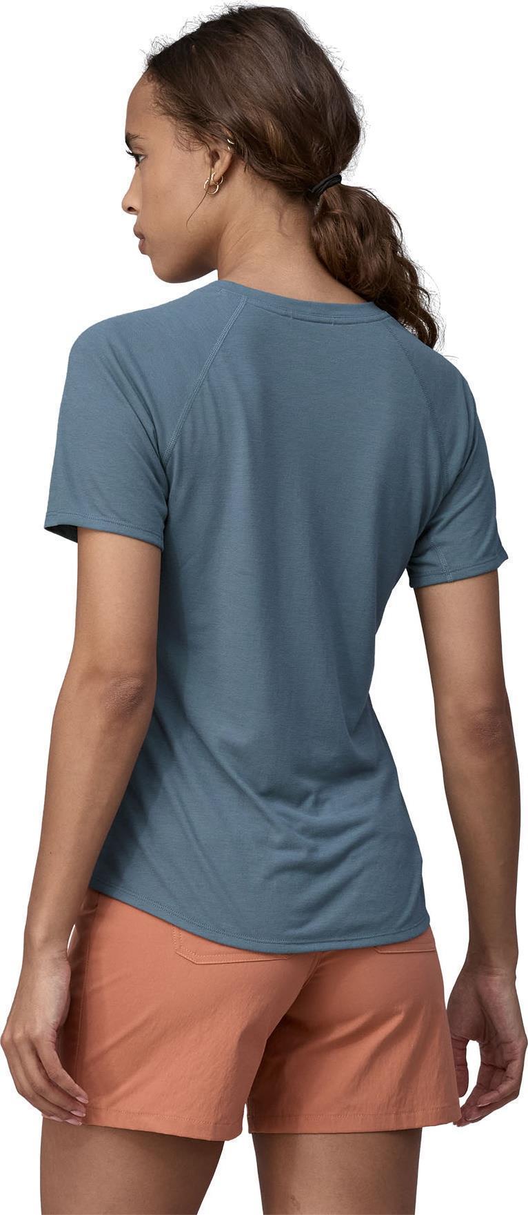 Capilene Cool Trail Shirt - Womens - Utility Blue 3