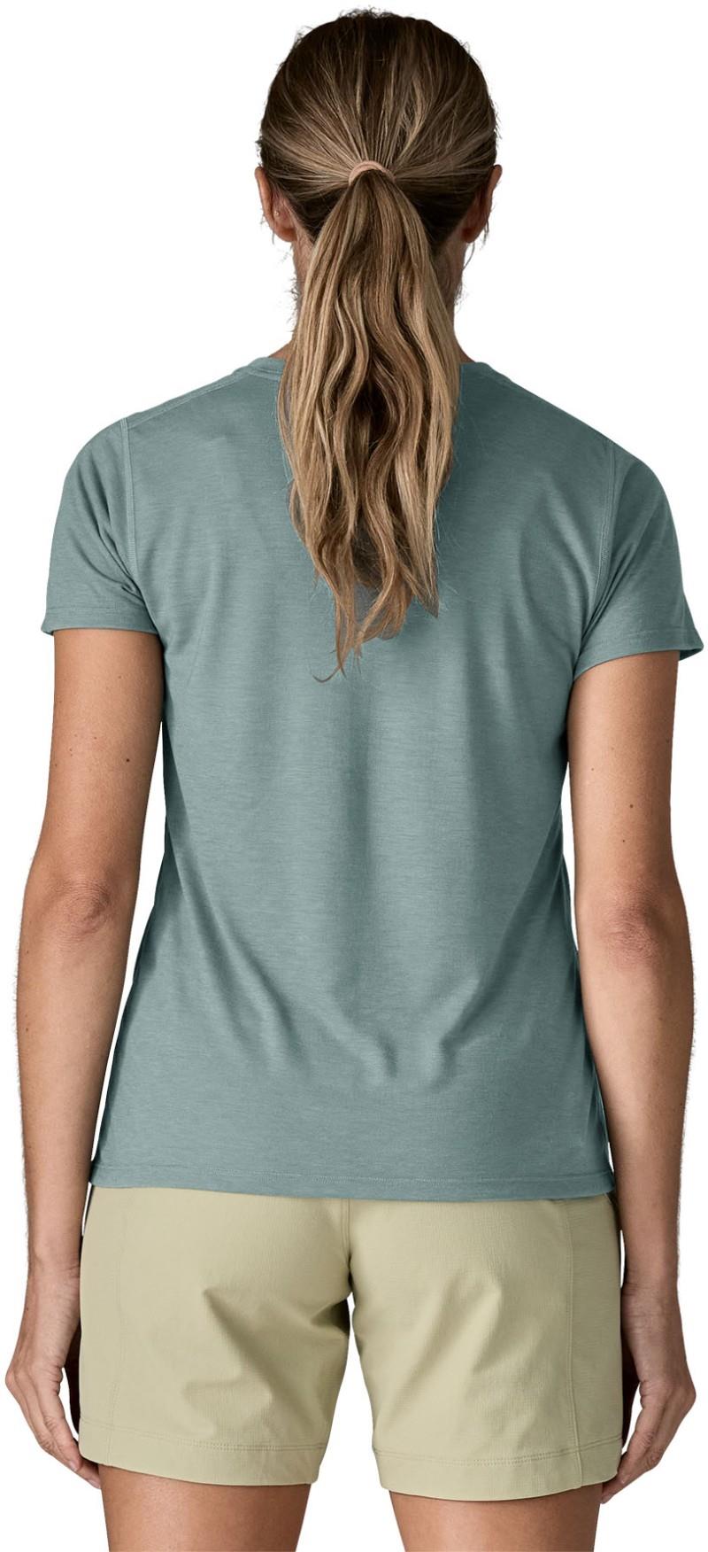 Capilene Cool Trail Shirt - Womens - blue sage 1